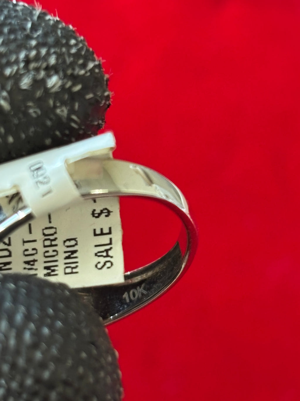 10KT Gold & Diamond 1/4 CTW