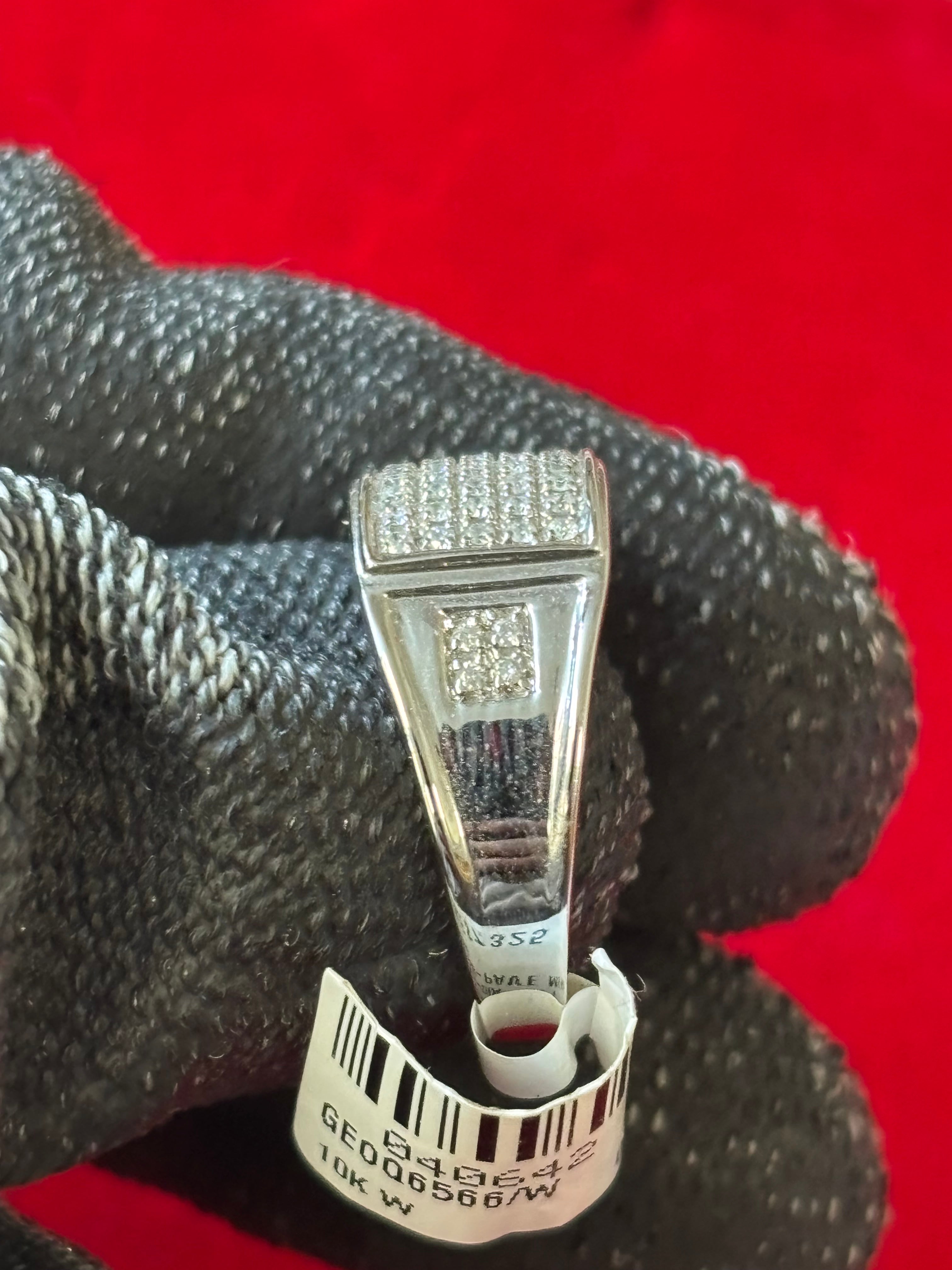 10KT Gold & Diamond 1/4 CTW