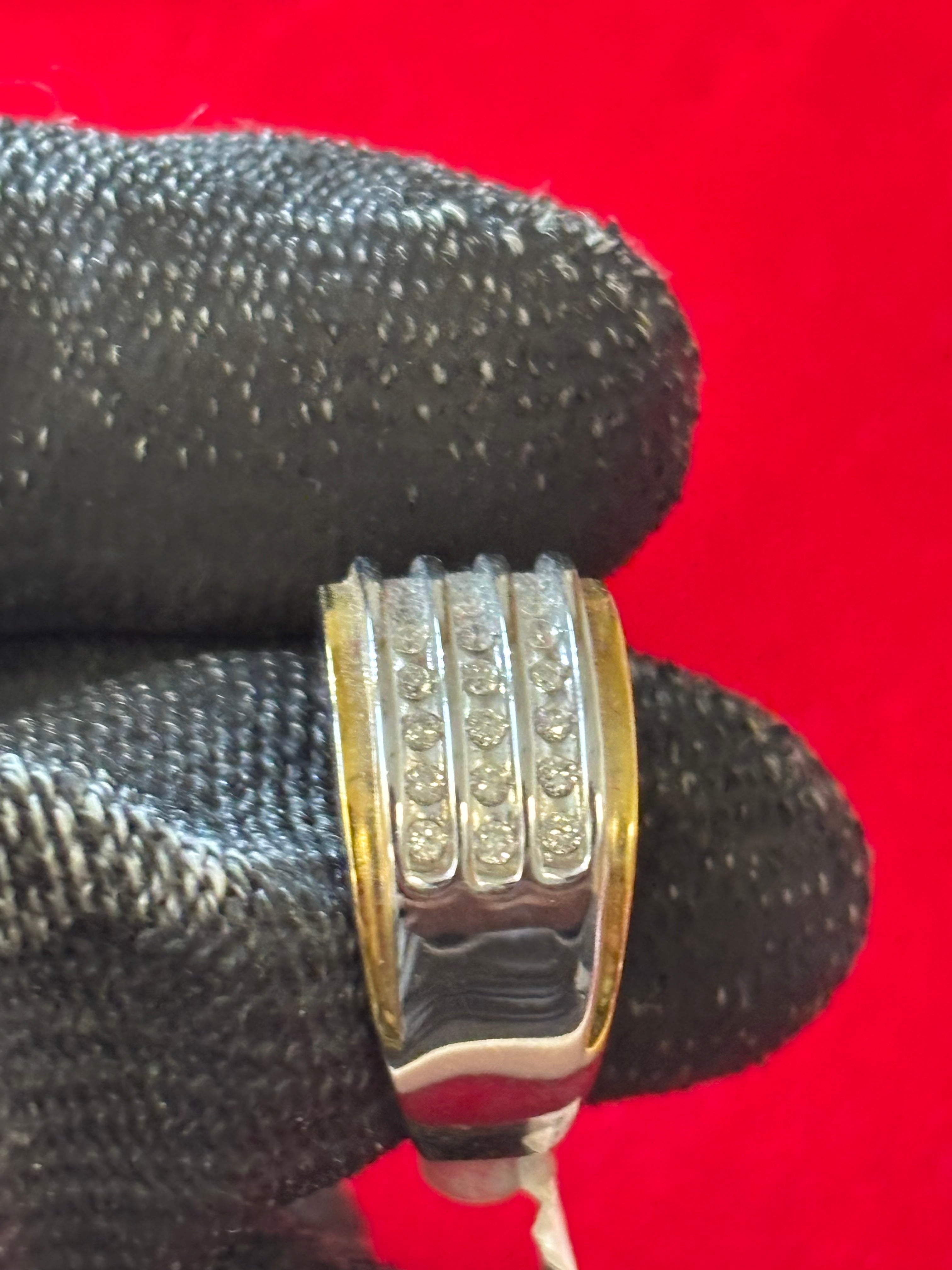 10KT Gold & Diamond 0.48 CTW