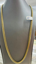 14KT approx. 6mm Cuban Chain 64.7g