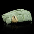 SOLID GOLD SINGLE TOOTH GRILLZ
