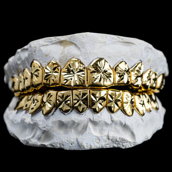 SOLID STARBURST CUT GRILLZ TOP 4