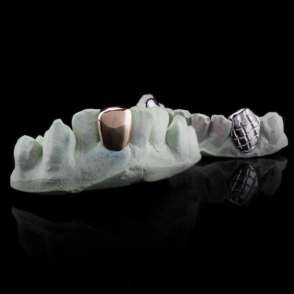 SOLID GOLD SINGLE TOOTH GRILLZ